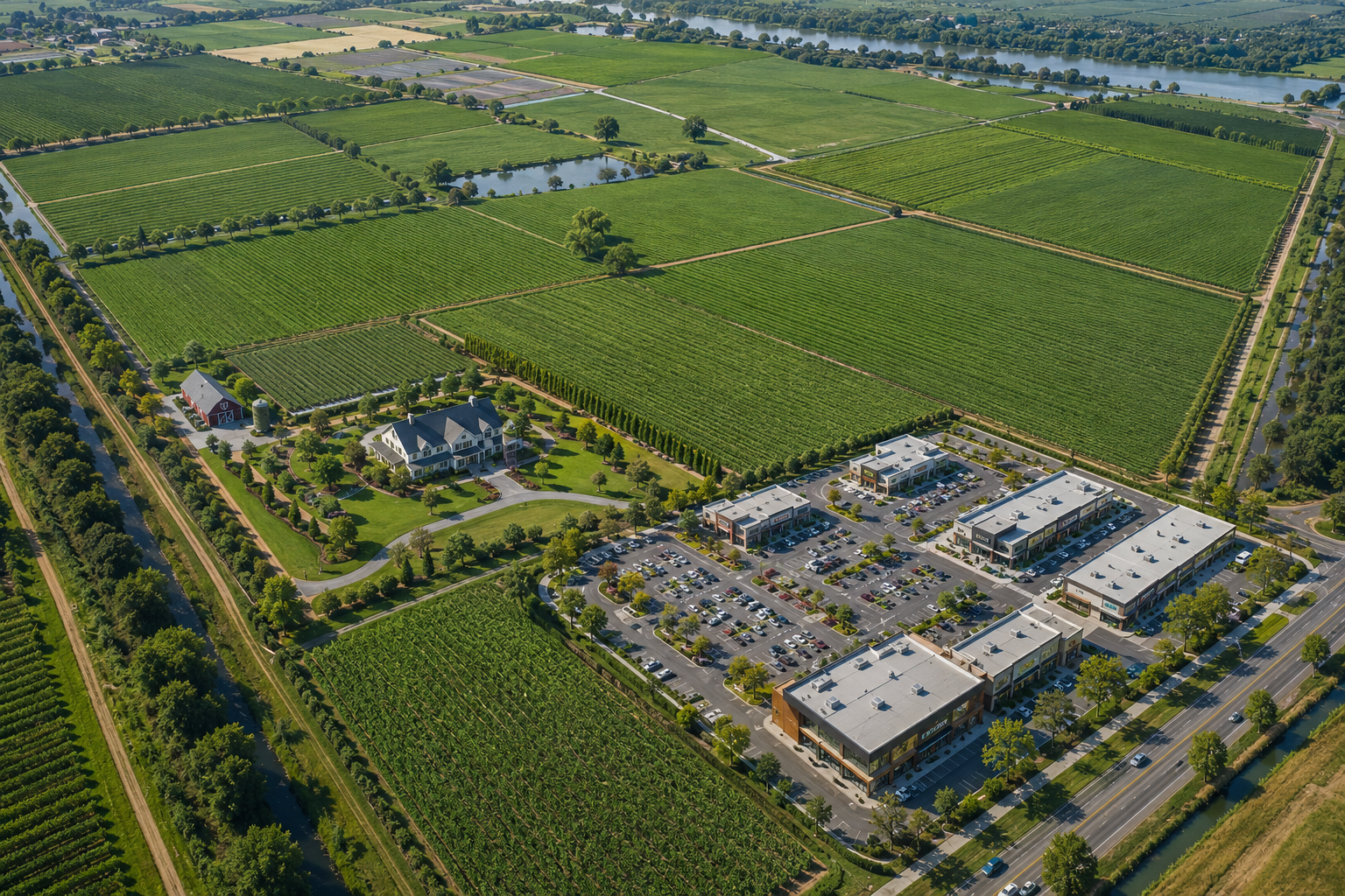agricultural land (farmland)